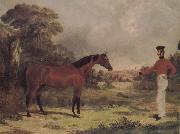 John Frederick Herring The Man and horse china oil painting artist